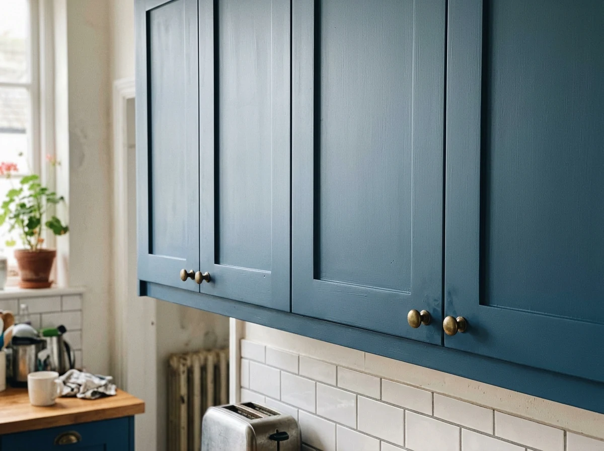 Garden office interior painting